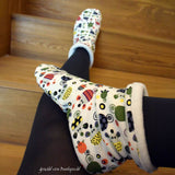 Schnittmuster Näähglück Kuschelsocken Schuhgröße 36 - 42 - Sewando