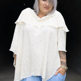 Schnittmuster Poncho ANDALO Gr. XS-XXL : - Sewando