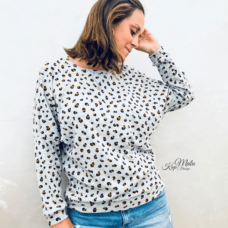 Schnittmuster Fledermauspullover - Fuulänzer Gr. XS - XXL - Sewando