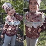Schnittmuster Pullover, Troyer Achat Gr. 80 bis 152 - Sewando