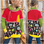 Schnittmuster Hoodie Bubble Gr. 80 bis 152 - Sewando