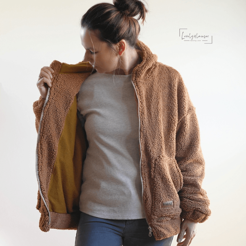 Schnittmuster Jacke Mary-Kate Gr. 32 - 52 - Sewando