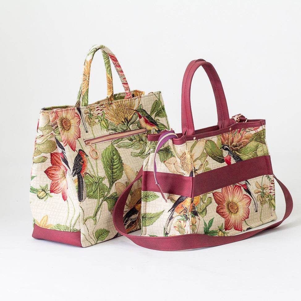 ohMichi Mini & Big * Taschen - Schnittmuster - eBook * Totebag in 2 Größen - Sewando