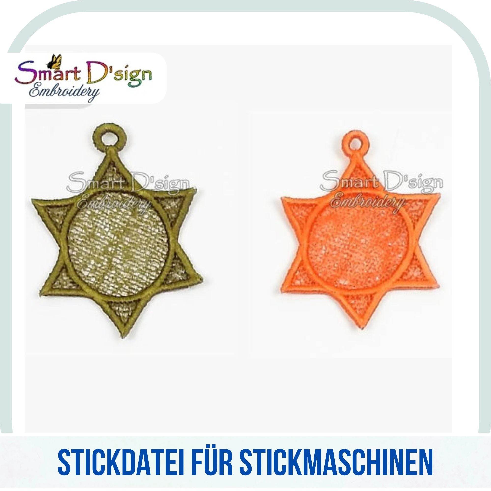 FSL STICKDATEI - WEIHNACHTSBAUMANHÄNGER SET - Sewando