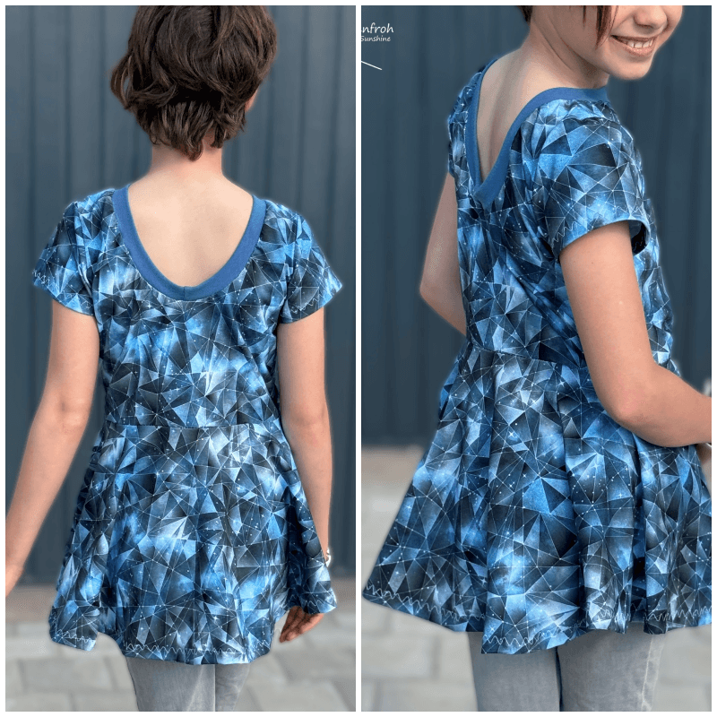 Schnittmuster Baylee Gr. 80 bis 152 - Sewando