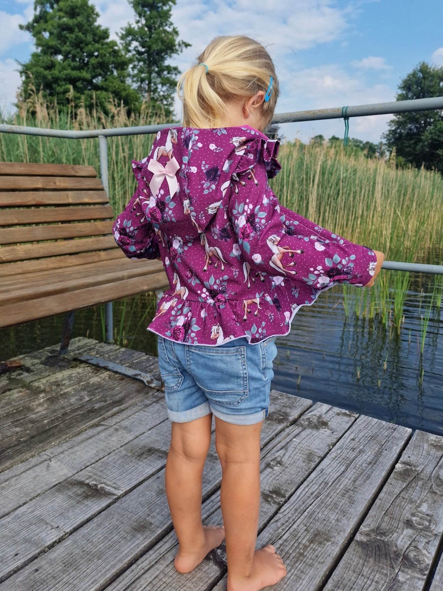 Schnittmuster Pulli / Jacke Lückenbüßer Gr. 80-140 - Sewando