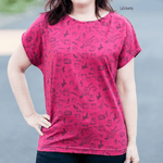 Schnittmuster Shirt und Kleid s'Fröilein - Gr. XS - XXL - Sewando