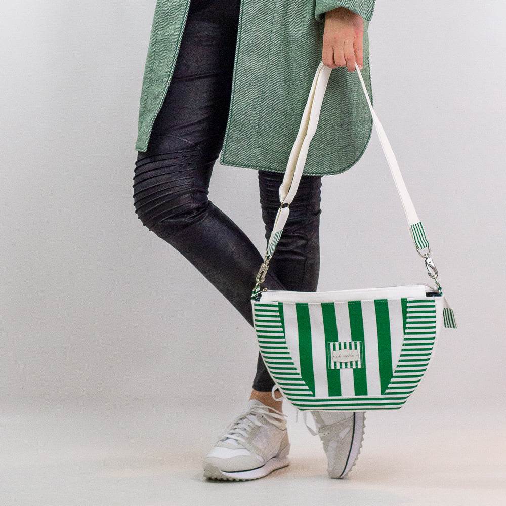 ohTrudi Mini-Midi-Big * Taschen - Schnittmuster - Kombi-eBook * Crossbodybag - Bananentasche in 3 Größen - Sewando