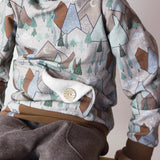 Schnittmuster Hoodie Hannes Gr. 74-122 - Sewando