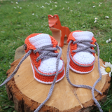 Häkelanleitung für Babyschuhe KLEINE ,,Treterlie"