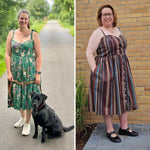 Schnittmuster Kleid SUMMER – mit Knopfleiste & Taschen | Gr. 34–48 (PDF) - Sewando