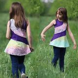 Schnittmuster Kleid Angel Gr. 80 bis 152 - Sewando