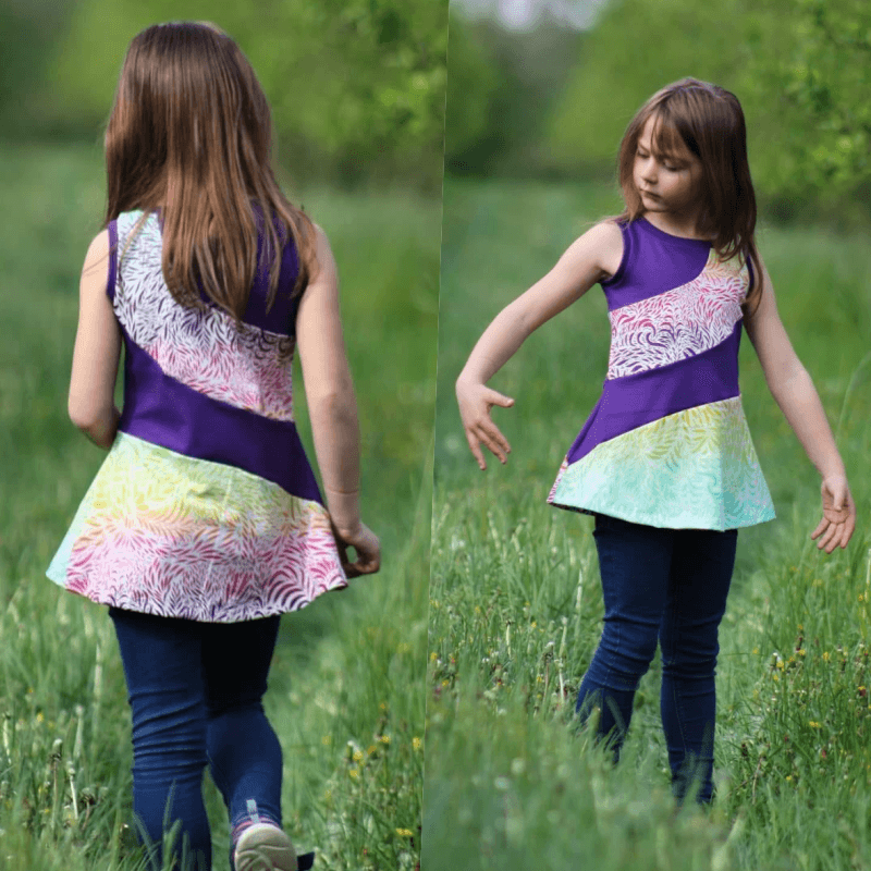Schnittmuster Kleid Angel Gr. 80 bis 152 - Sewando
