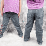 Schnittmuster Bella Jeggins Gr. 80 bis 152 - Sewando