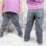 Schnittmuster Bella Jeggins Gr. 80 bis 152 - Sewando