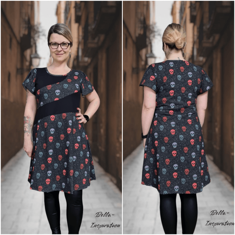 Schnittmuster Kleid Tunika Angel Damen Gr. 32 bis 54 - Sewando