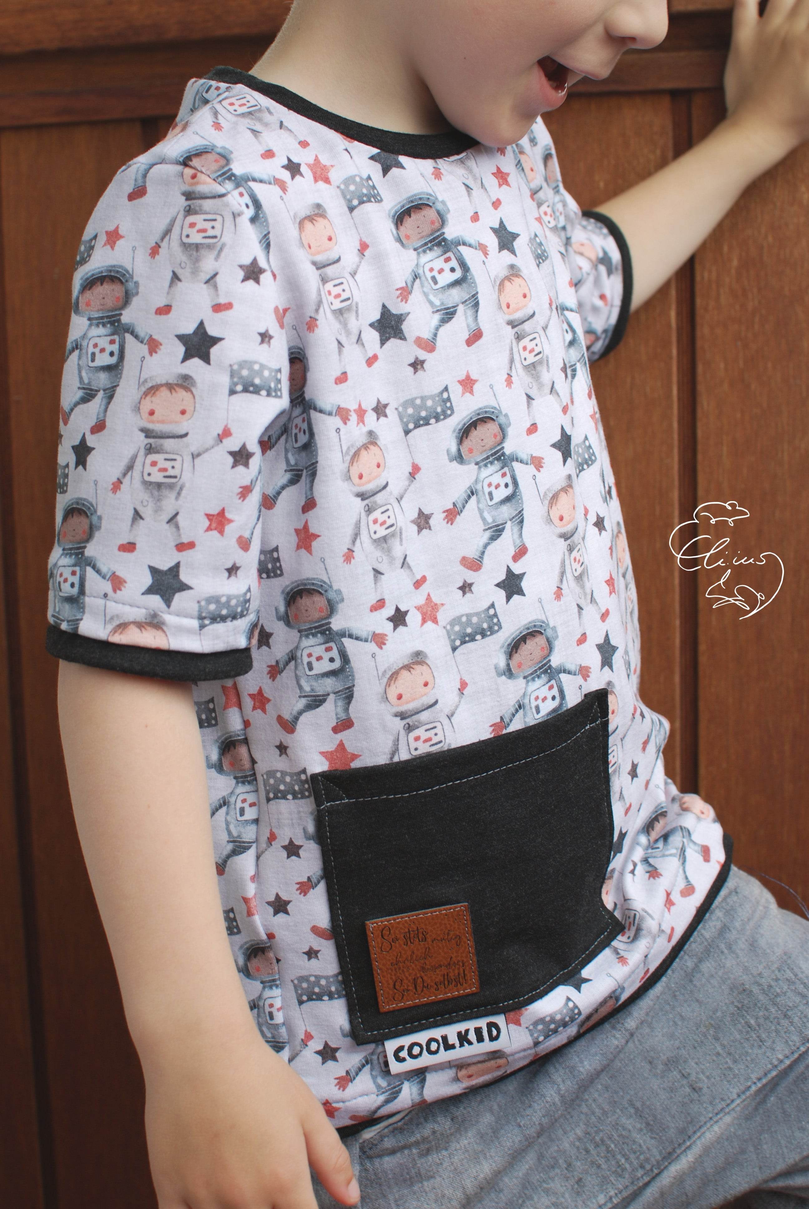Schnittmuster Shirt Noah Gr. 86-140 - Sewando