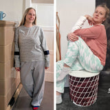Schnittmuster Pyjama-Set CLARA - Schlafanzug Shirt und Hose | Gr. 34-48 (PDF) - Sewando