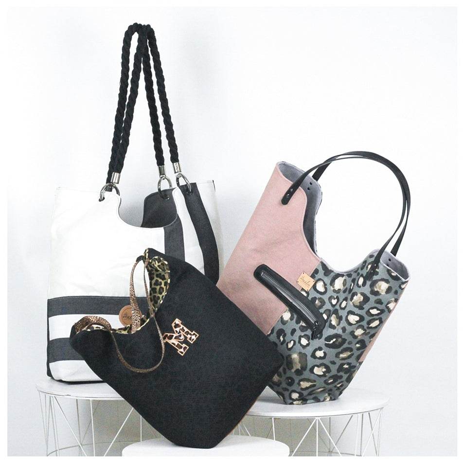 ohNelli Mini & Midi & Big * Taschen - Schnittmuster - Kombi-eBook * Shopper in 3 Größen - Sewando