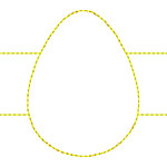 Stickdatei - Serviettenringe Ostern (2 Verschluß-Möglichkeiten / 16 Motive) - Sewando