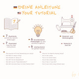 Longsleeve mit Rundhalsausschnitt (Slim Fit) – Tall-Plus Schnittmuster – Gr. 30–48