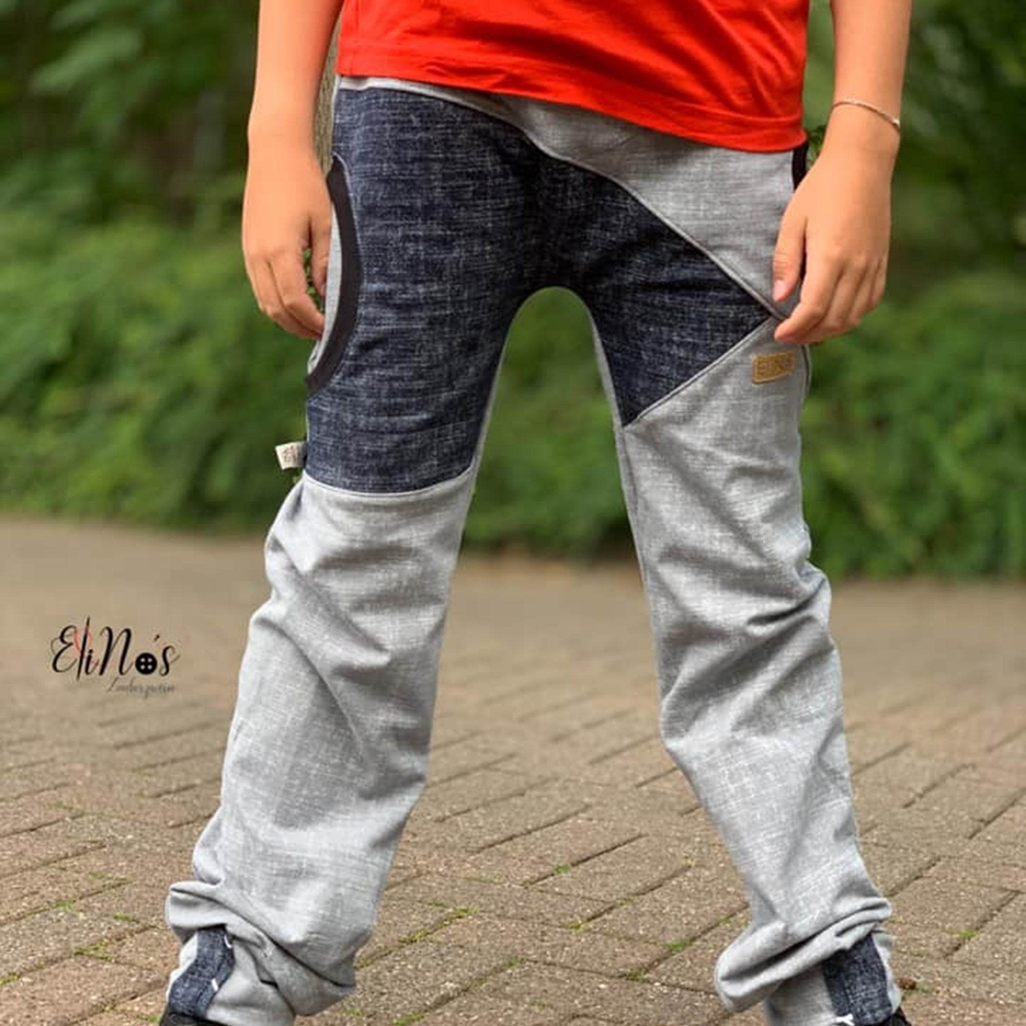 Schnittmuster Hose LillyLio Gr.98 - 176 - Sewando