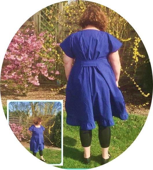 Ebook Kleid Matyna GR. 40/42 - 58/60 | BU 120-150 : - Sewando