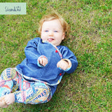 Schnittmuster Ilmi - Babyjäckchen und Wendejacke Größe 50 - 92