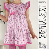 Happy Keylee - Gr 86-164 - Stufenkleid + Tunika Schnittmuster - Sewando