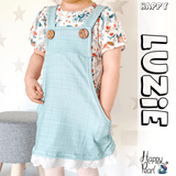 Happy Luzie - Gr 86-152 - Latzkleid Schnittmuster - Sewando