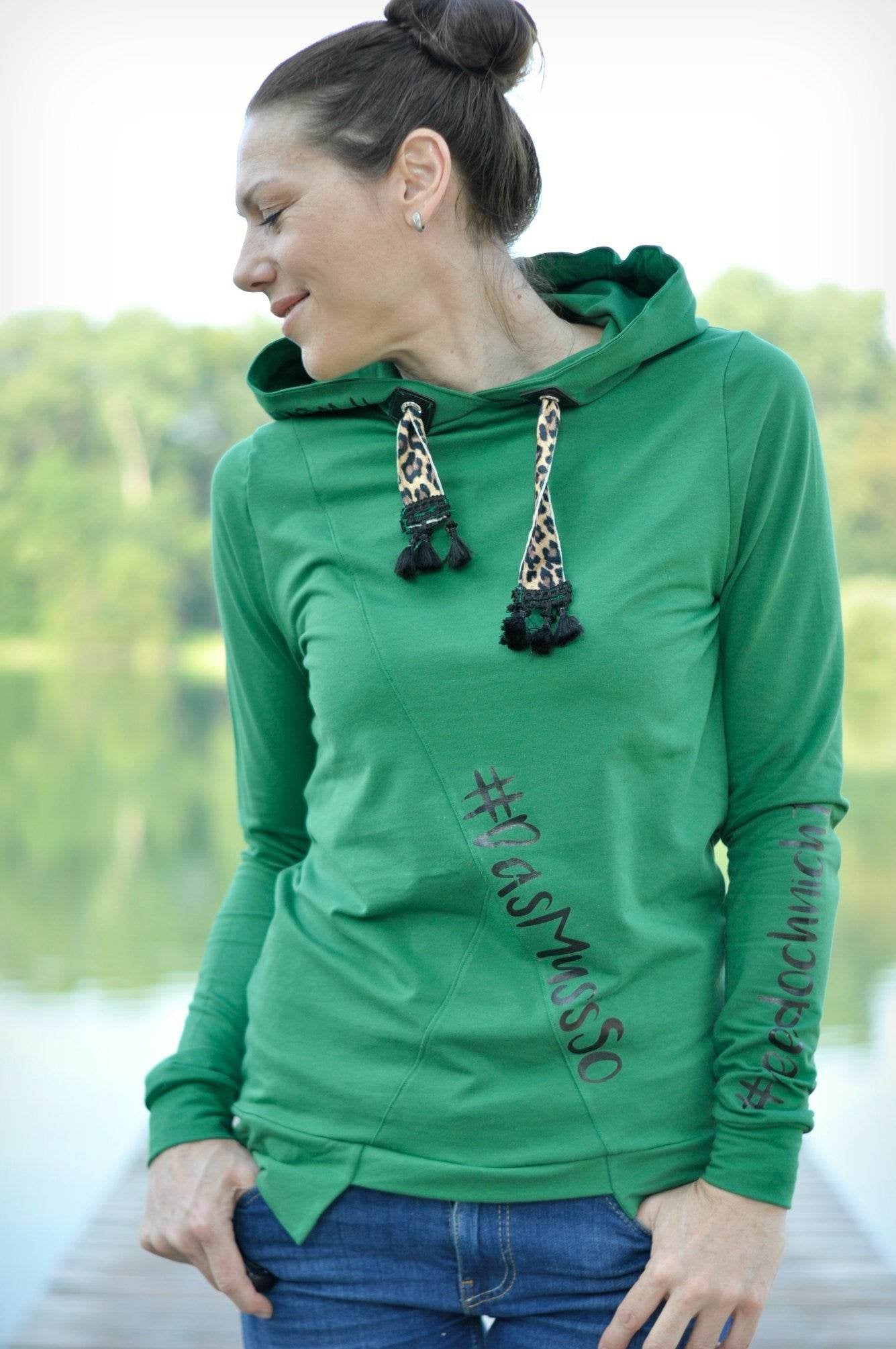 Schnittmuster Hoodie AROSA Gr. XS-XXXL : - Sewando