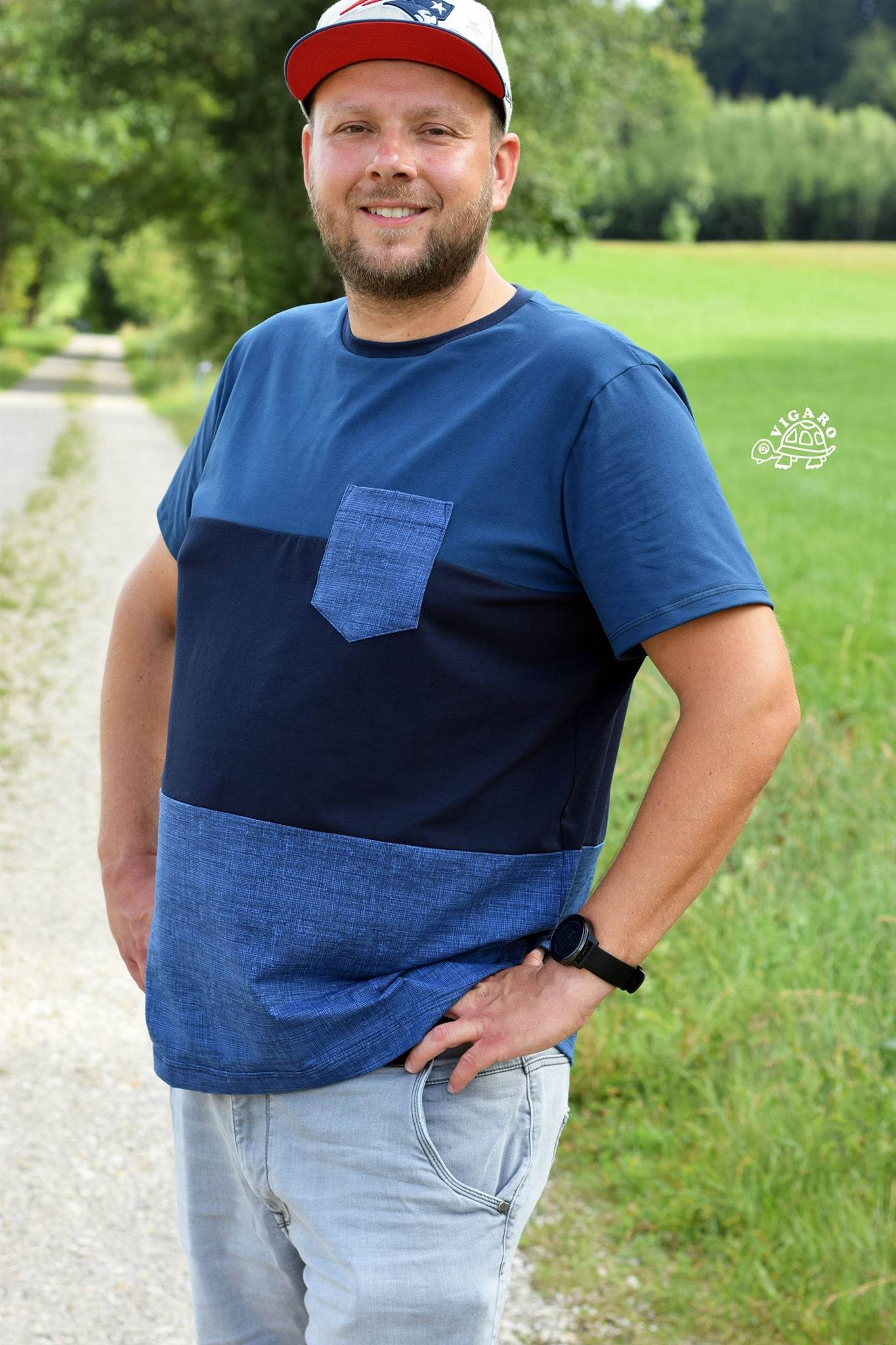 Schnittmuster Shirt MONZA Gr. XS-XXXL : - Sewando
