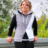 Schnittmuster Hoodie AROSA Gr. XS-XXXL : - Sewando