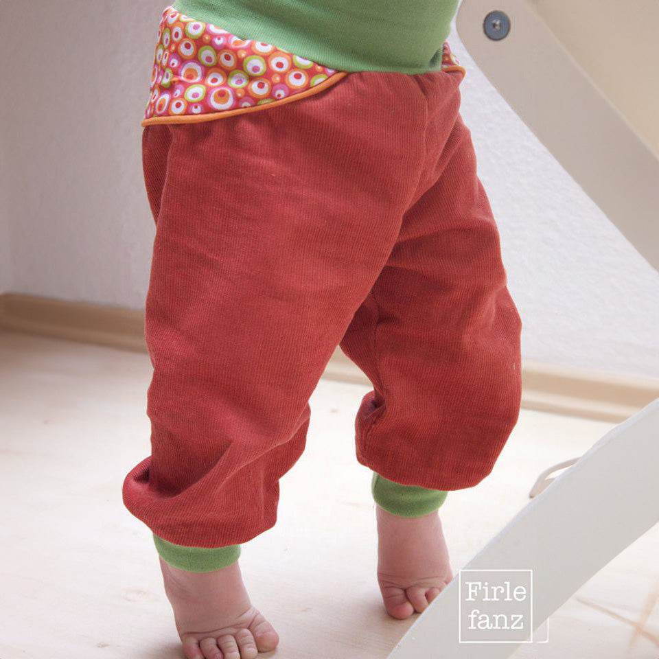 Schnittmuster Jonne – Kinder- und Strampelhose Größe 50 – 104 - Sewando