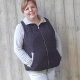 Damen Weste "Wickie" - Größe 32-64 - Schnittmuster und Nähanleitung