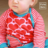 Schnittmuster Pilvi - Raglanshirt Gr. 50 - 104 mit Tasche & Knopfleiste - Sewando