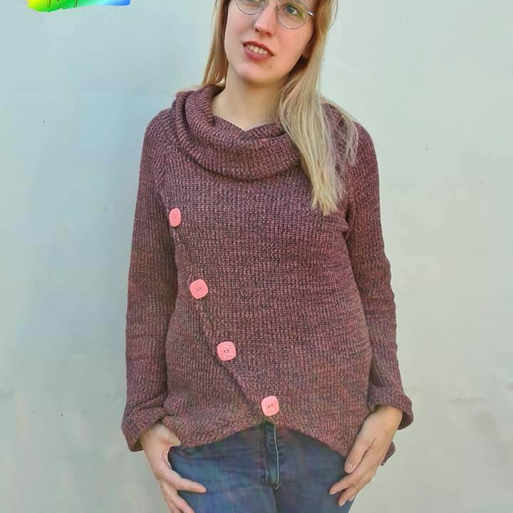 E-Book Kuschelpullover Marit Gr. 32-52 - Sewando