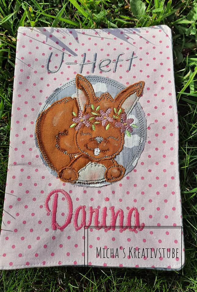 Stickdatei Hörnchen - Rahmen 10x10 - Sewando