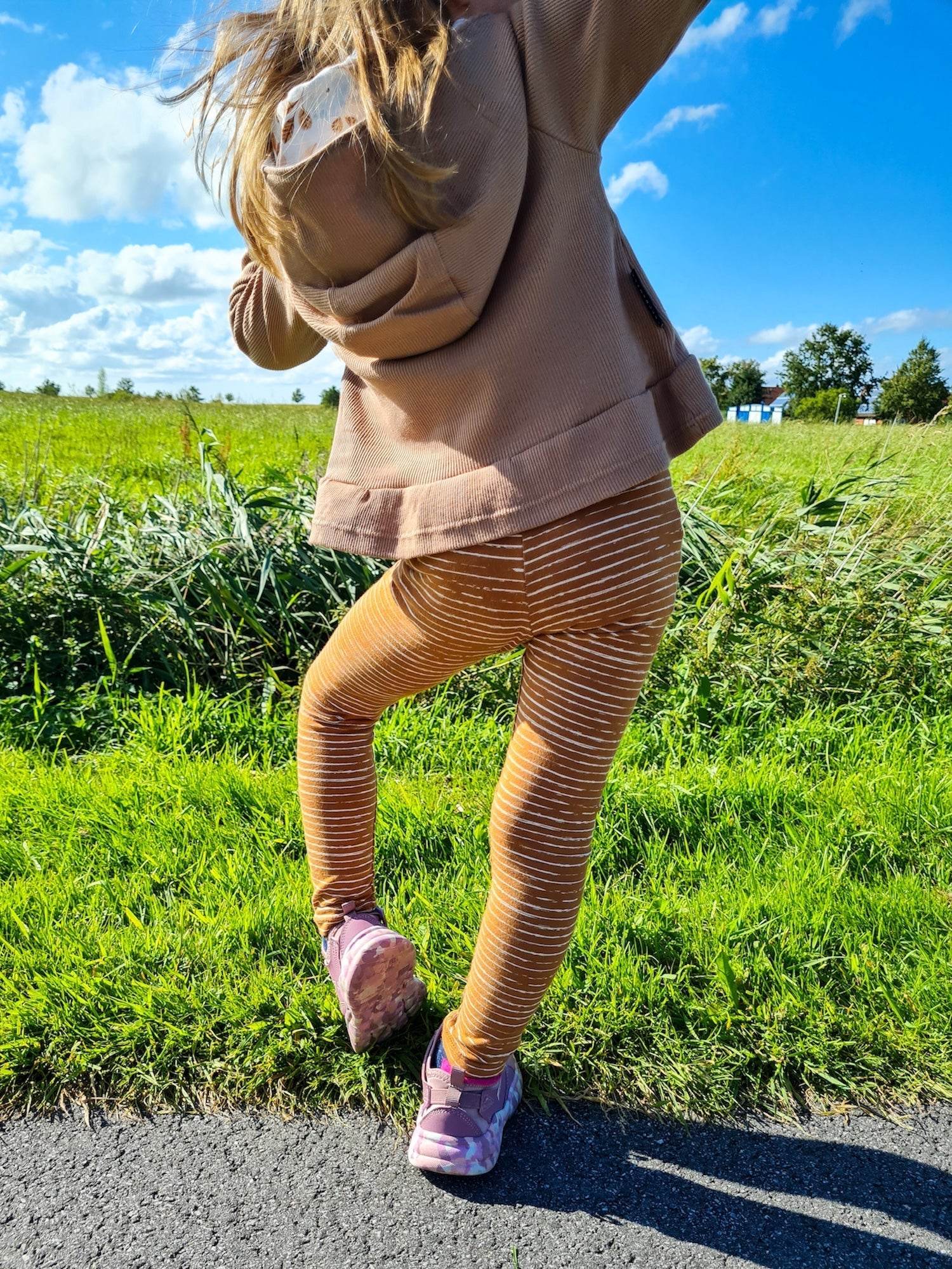 Schnittmuster Leggins Söchen Popöchen Gr. 80-140 - Sewando