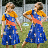 Schnittmuster Kleid Angel Gr. 80 bis 152 - Sewando
