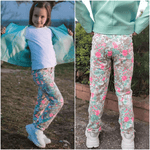Schnittmuster Bella Jeggins Gr. 80 bis 152 - Sewando