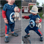 Schnittmuster Arrow Set Shirt und Hose Gr. 80 bis 152 - Sewando