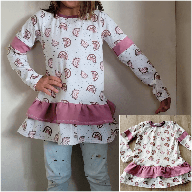 Schnittmuster Kleid Buttercup Gr. 80 bis 152 - Sewando