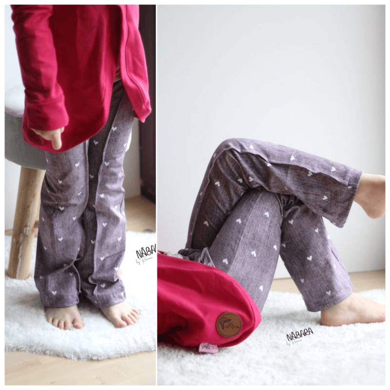 Schnittmuster Hose Babsi Gr. 80 bis 152 - Sewando