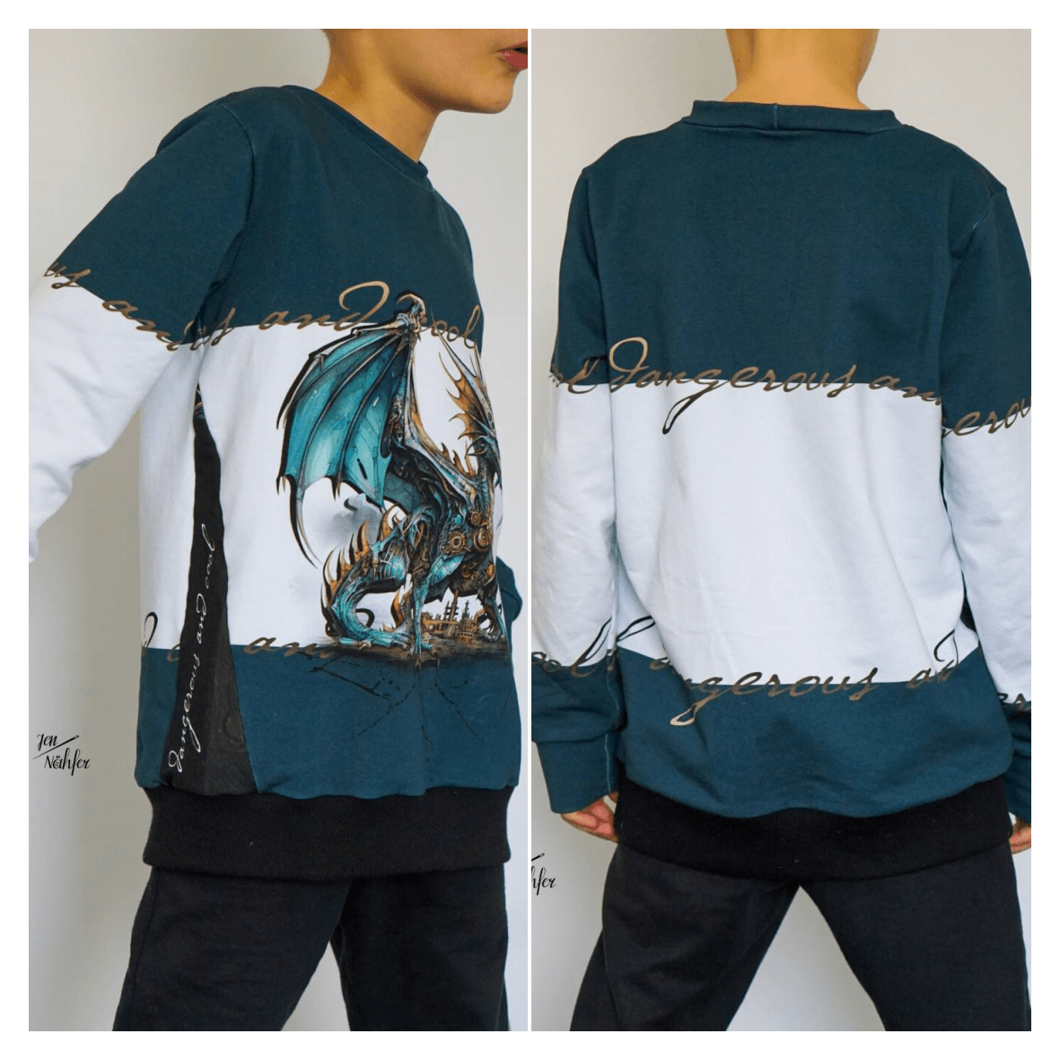 Schnittmuster Pullover Hoodie Bexx Gr. 80 bis 152 - Sewando