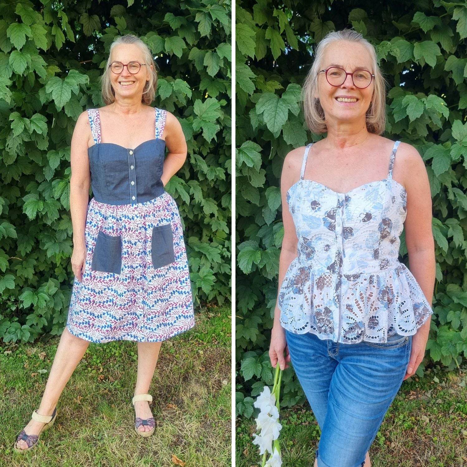 Schnittmuster Kleid SUMMER – mit Knopfleiste & Taschen | Gr. 34–48 (PDF) - Sewando