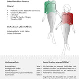 Schnittmuster Bluse Florance Gr. 34-50 | A4-/Großformat-Datei - Sewando