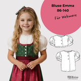 Schnittmuster Trachtenjacke Anna Gr. 86-170