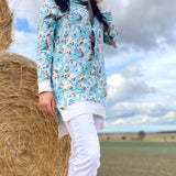 Schnittmuster Longhoodie CORTINA Gr. XS-XXXL : - Sewando