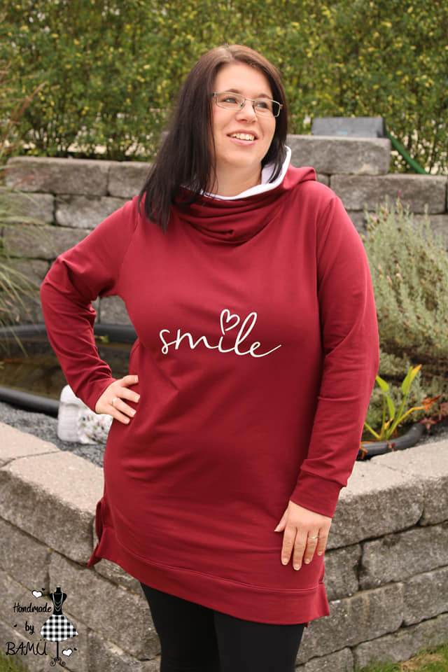 Schnittmuster Longhoodie CORTINA Gr. XS-XXXL : - Sewando